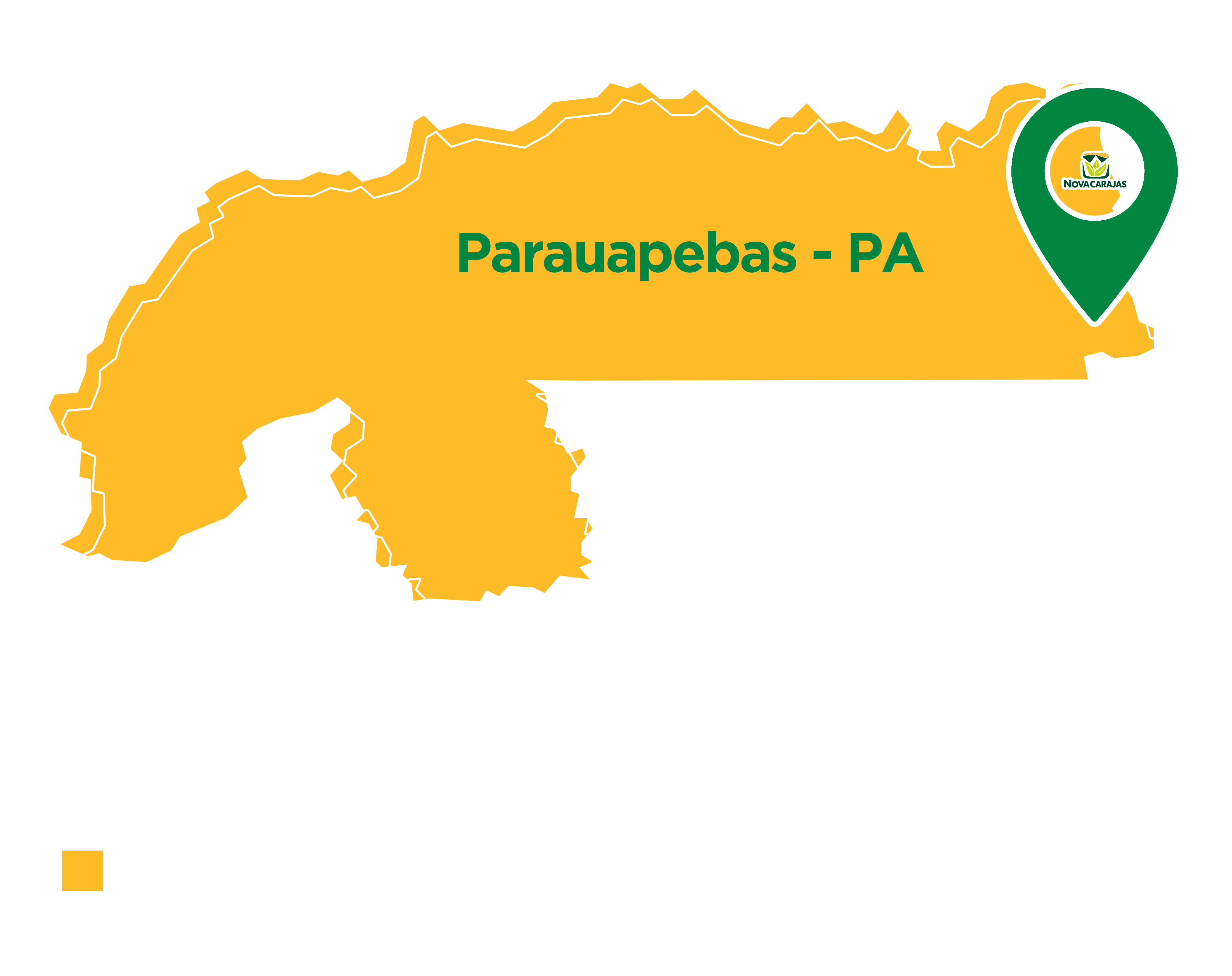 Mapa de Implantação e Masterplan Nova Carajás